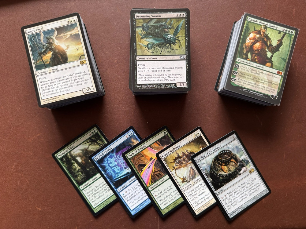 Magic Core Set 2012 M12 Complete Set Near Mint