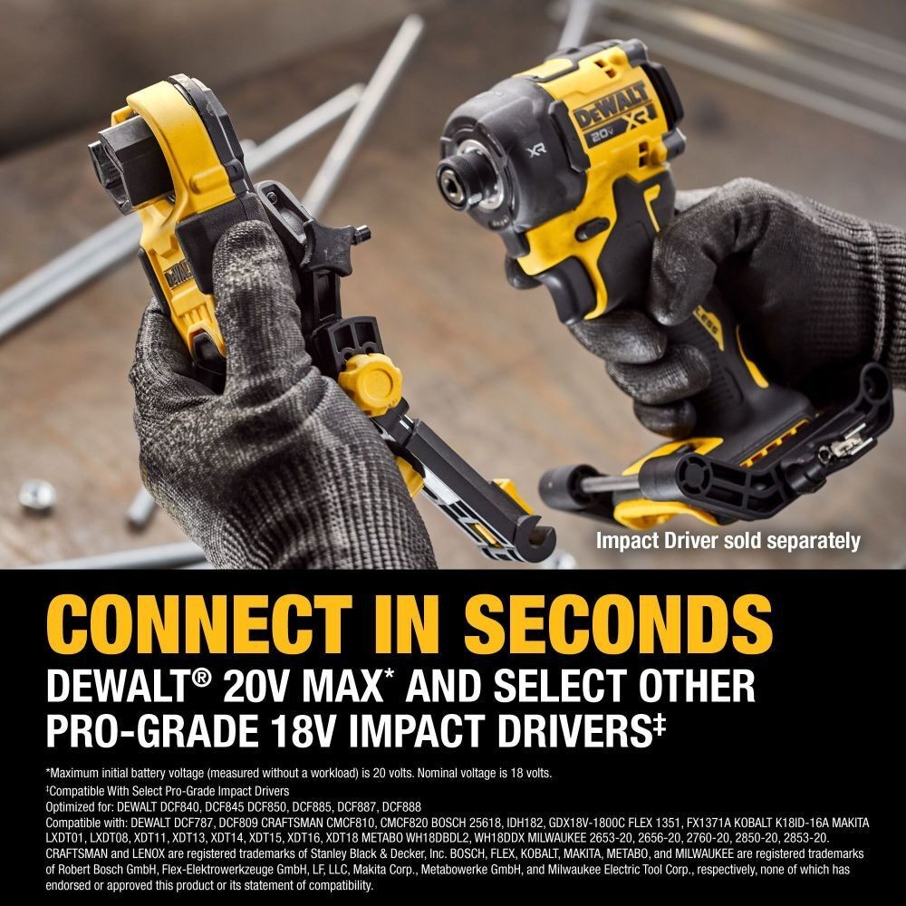 DEWALT IMPACT CONNECT Nut Runner Attachment