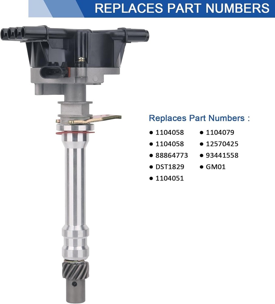 Ignition Distributor Compatible with 1996-2002 Chevy GMC Cadillac Isuzu...