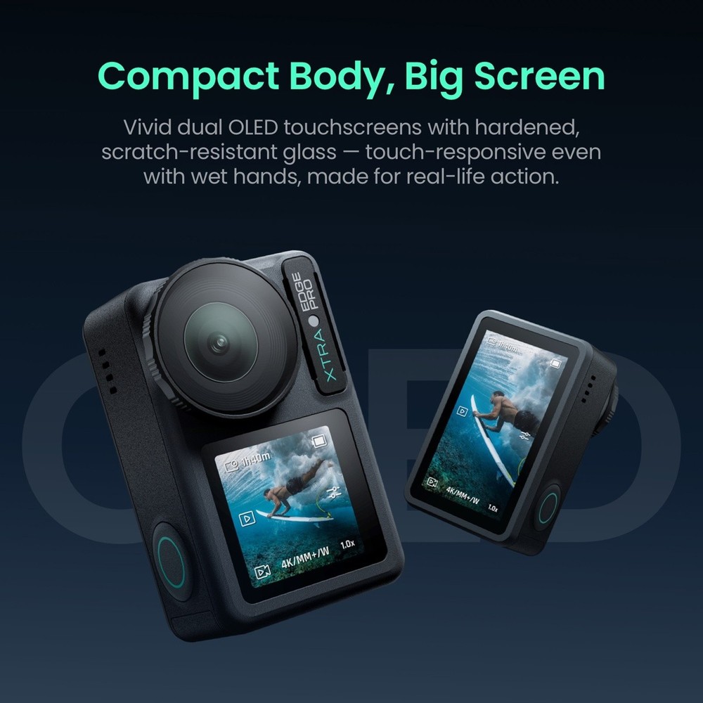 XTRA EDGE Edge Pro 4K Action Camera