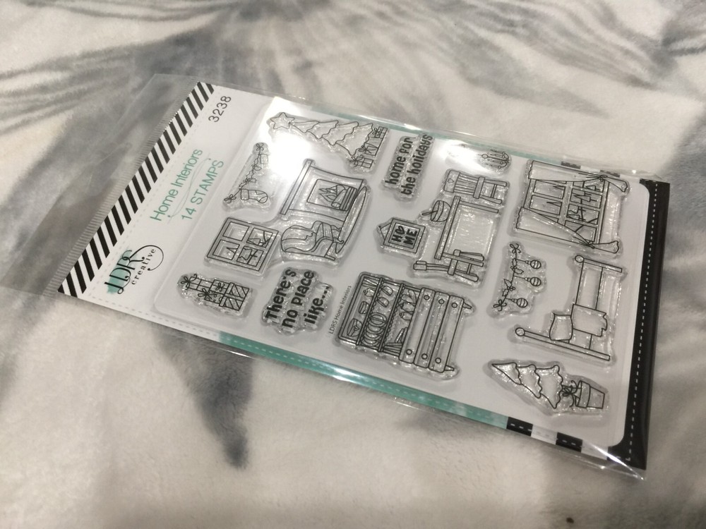 New LDRS Creative Stamp Set HOME INTERIORS 3238
