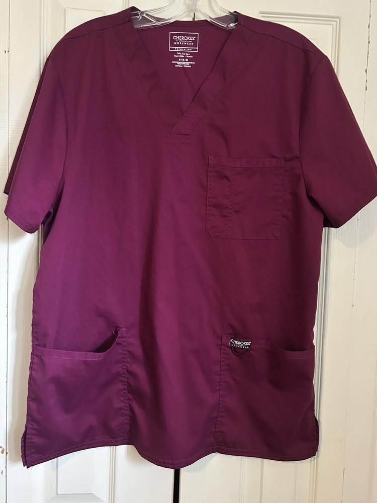 Burgundy Cherokee Scrubs