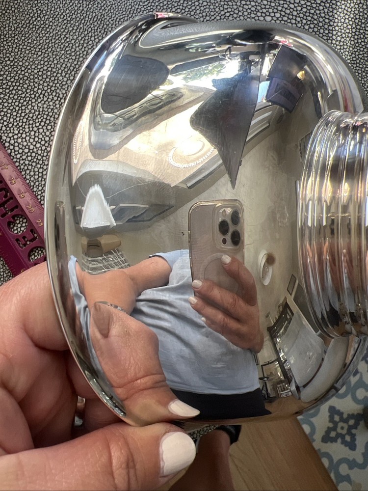 Gorham Small Silver Plate Bowl YC 779 Footed 6-1/2"