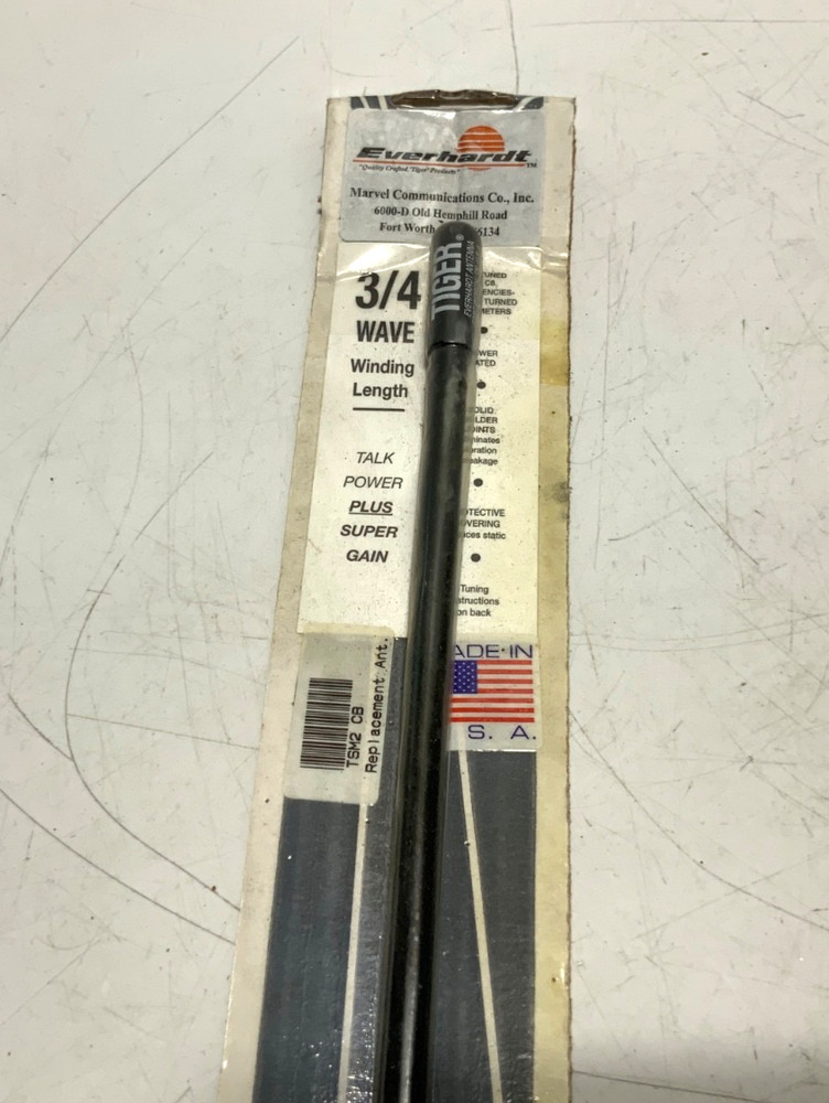 NEW EVERHARDT 3/4 WAVE REPLACEMENT ANTENNA TSM2 CB