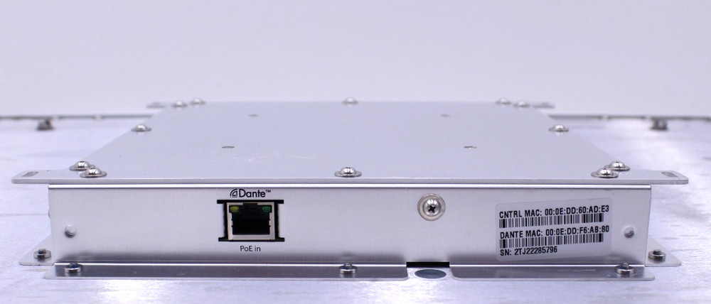 Shure Ceiling Array 24" White Square Microphone MXA910W - Tested / Updated