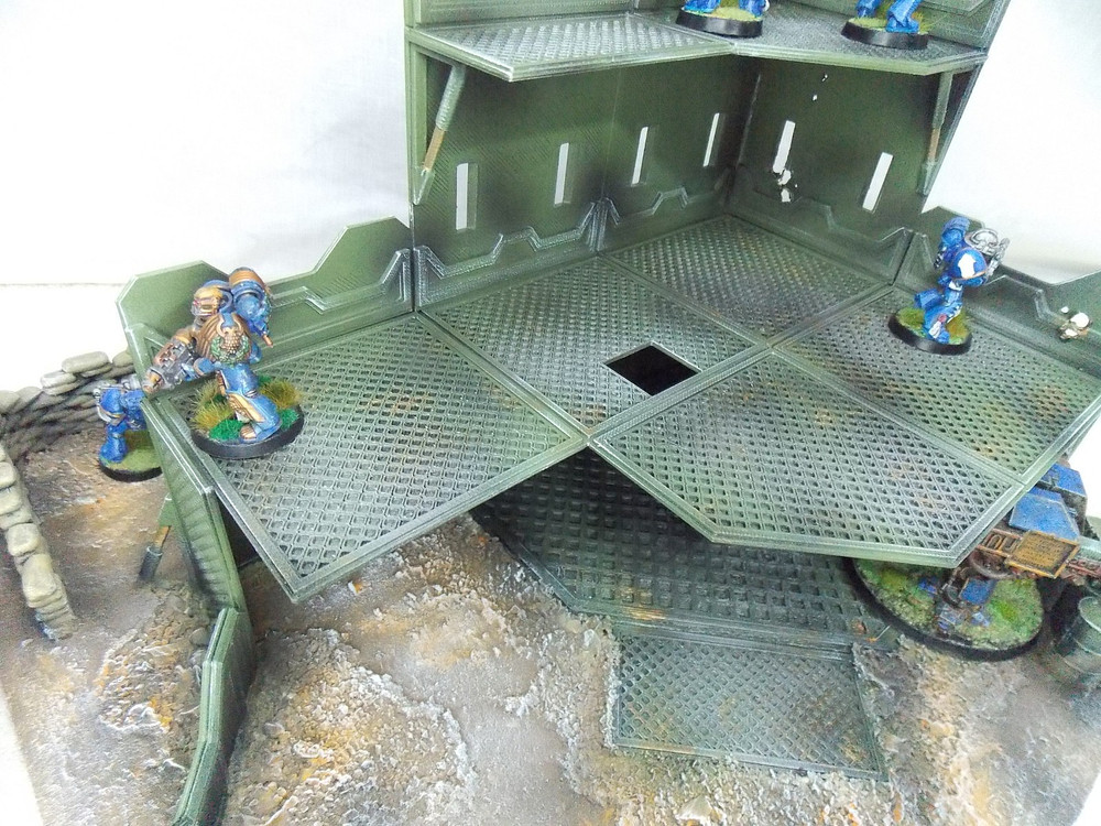 WARGAMING TERRAIN PAINTED