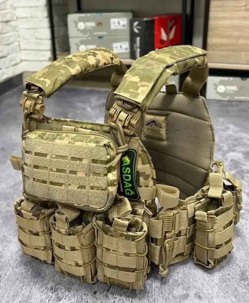 Plate carrier 4 quick-reset points Pixel💛💙