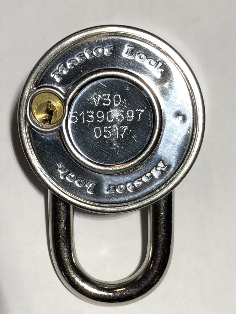 Master Lock Combination Lock Padlock 1525 Black Guard V30