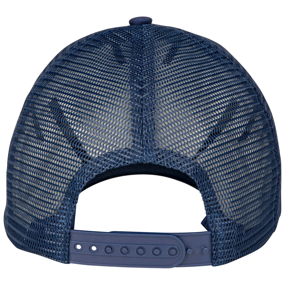 Modelo Especial Logo Patch Navy Adjustable Trucker Hat Blue