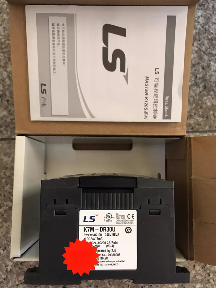 1pcs LS K7M-DR30U Programmable Logic Controller