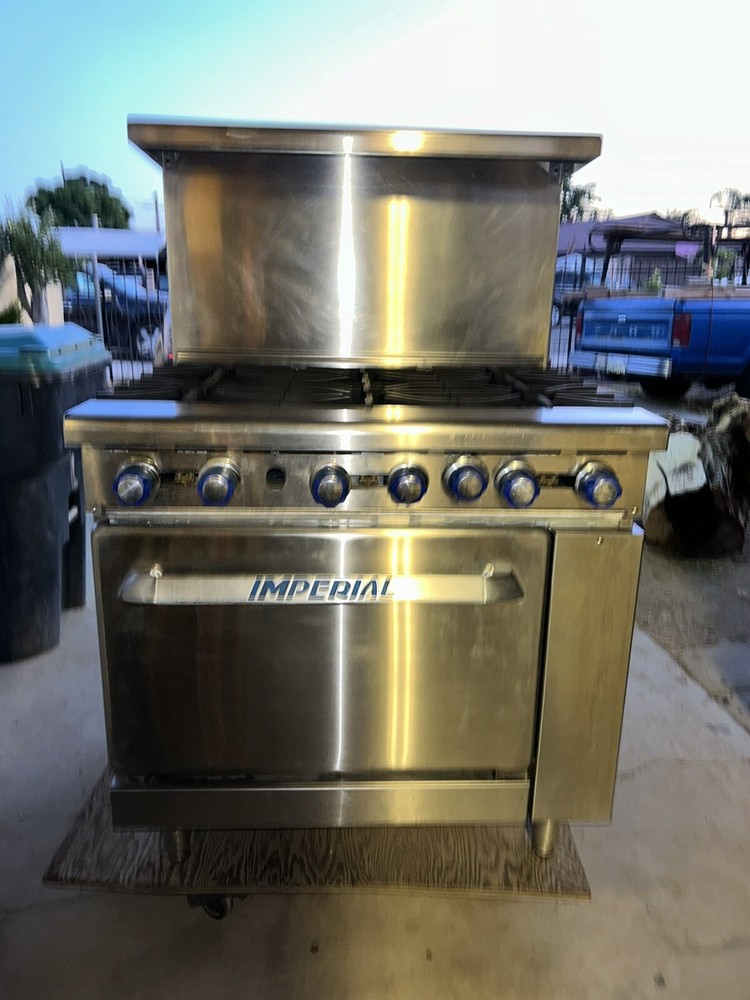 Imperial 6 Burner Oven