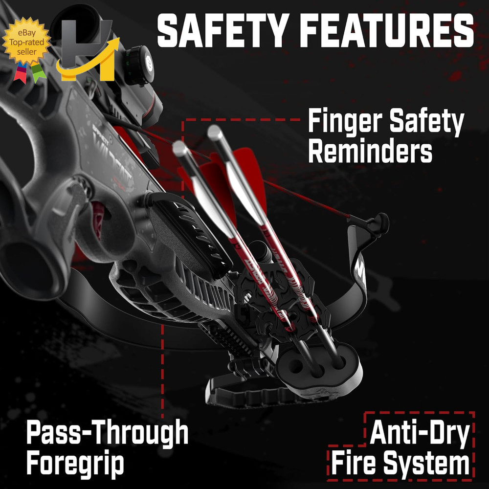 Wildcat CRX Crossbow Bundle Includes Bonus Arrow & Broadheads + Scope