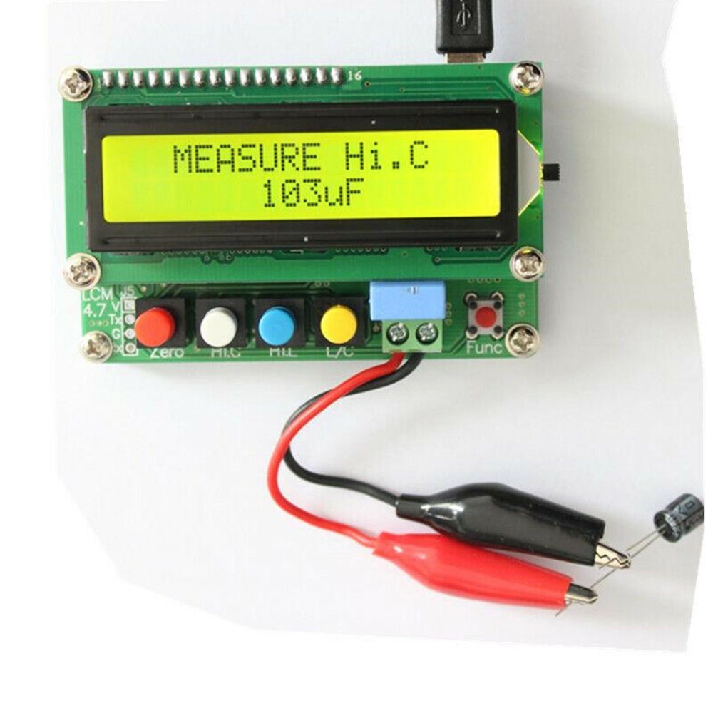 Mini Digital LC100-A LCD High Precision Inductance Capacitance L/C Meter Tester