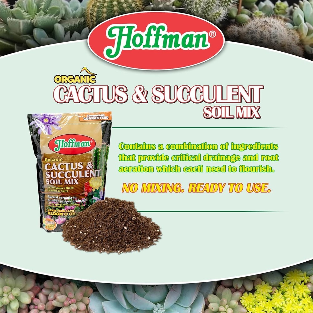 Aeration-Boosting Succulent Soil Mix, 10 Quarts