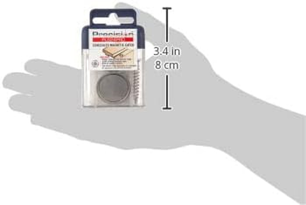 PLS-24 PRO Concealed Magnetic Catch, Silver