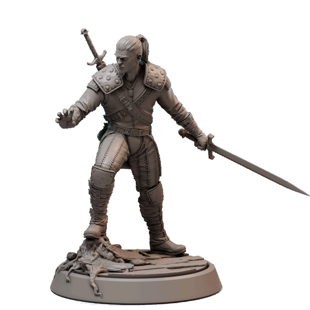 D&D Monster Hunter 28mm and 32mm Scale Mini TTRPG