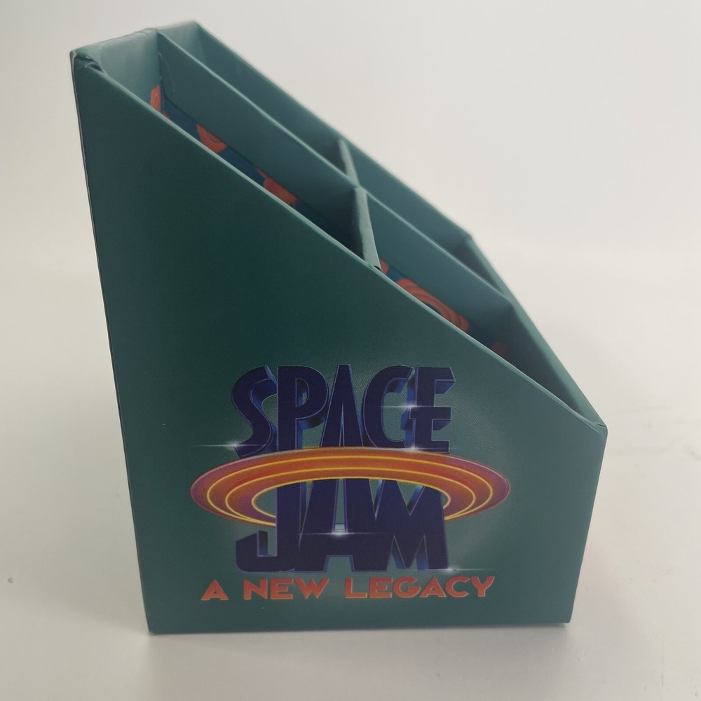 Edgeucational Publishing | Space Jam 2 Teal Desktop Organizer