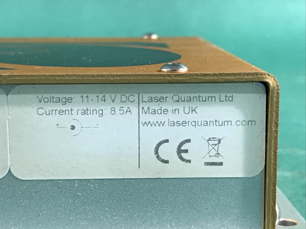 Laser Quantum SMD 6000 Laser Controller Excel FS Illumina