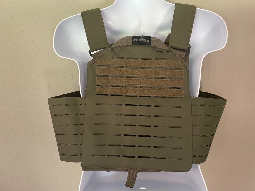 PROTECH Scalable Plate Rack System SHIFT 360 XL Ranger Green Webless Molle