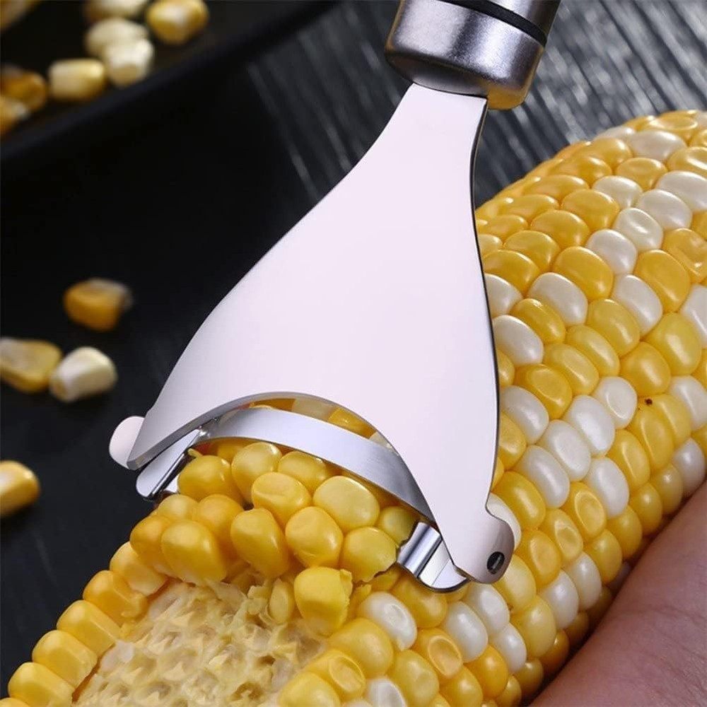 Manual Corn Shaver - Durable Rustproof Design for Effortless Kitchen Use