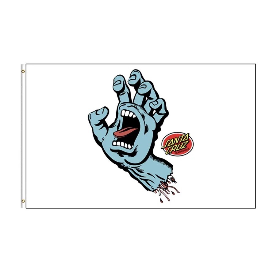 Santa Cruz Skateboard Flag