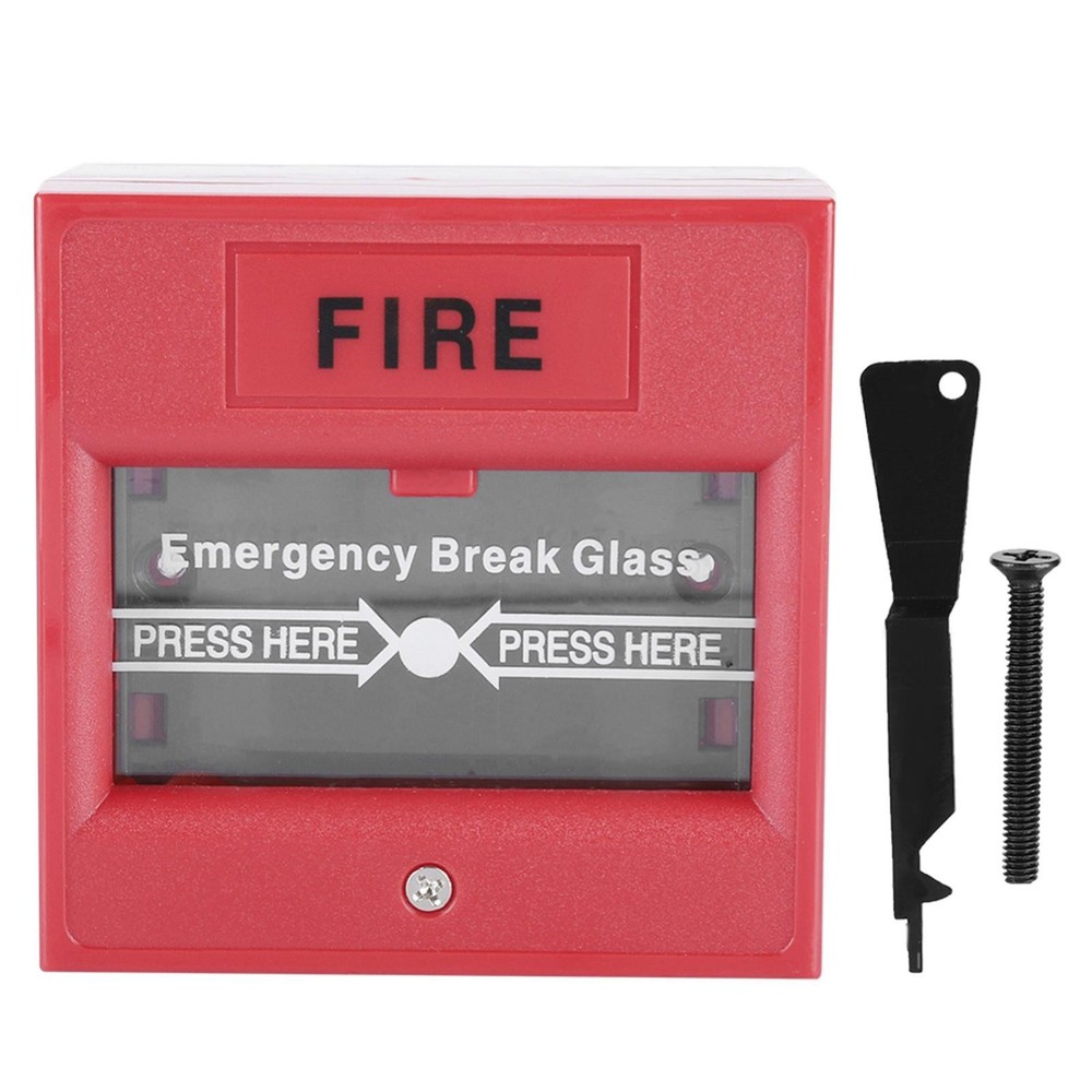 Emergency Door Release Glass Break Alarm Button Fire Alarm Exit Release Switch r