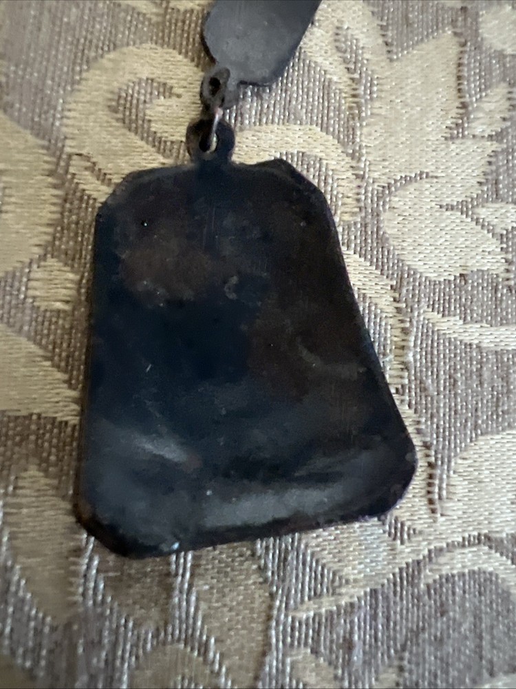 Vintage Peru Painted Keychain Llama