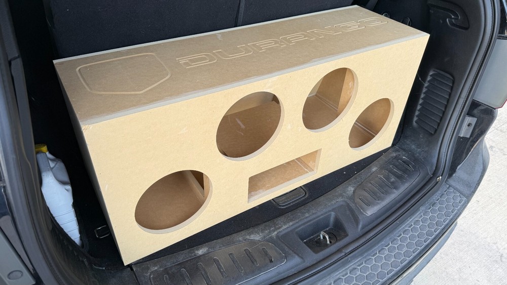 DODGE DURANGO 11-24 4X8" 3rd Seat Subwoofer Box Sub Enclosure Ported
