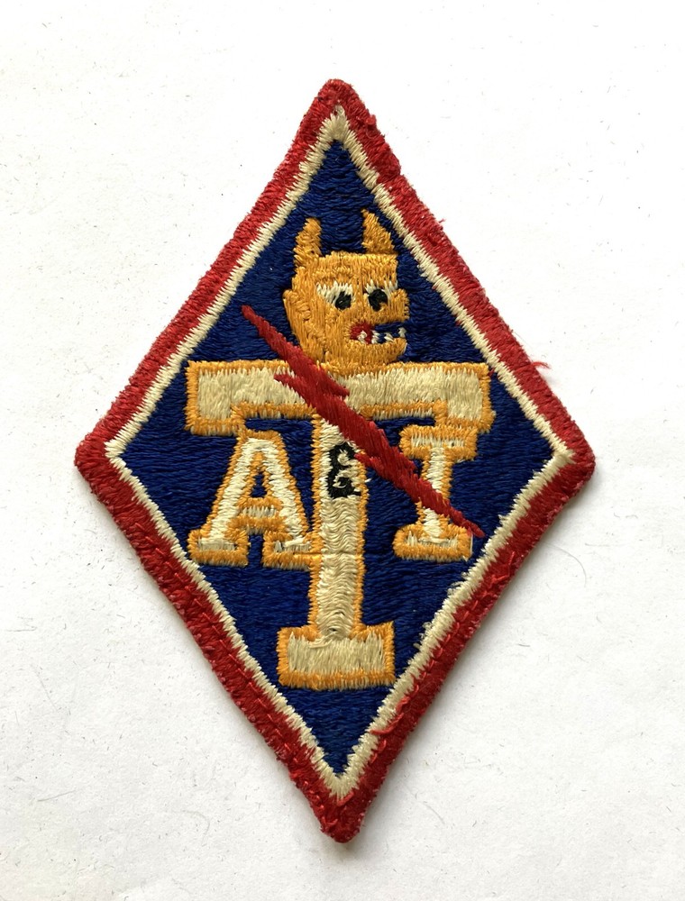 A&IT College ROTC patch, older cut edge type