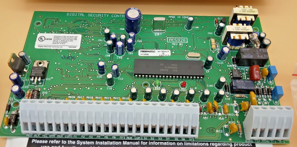 DSC PC5928 Audio Matrix Module Power 832 Security Alarm System Circuit Board