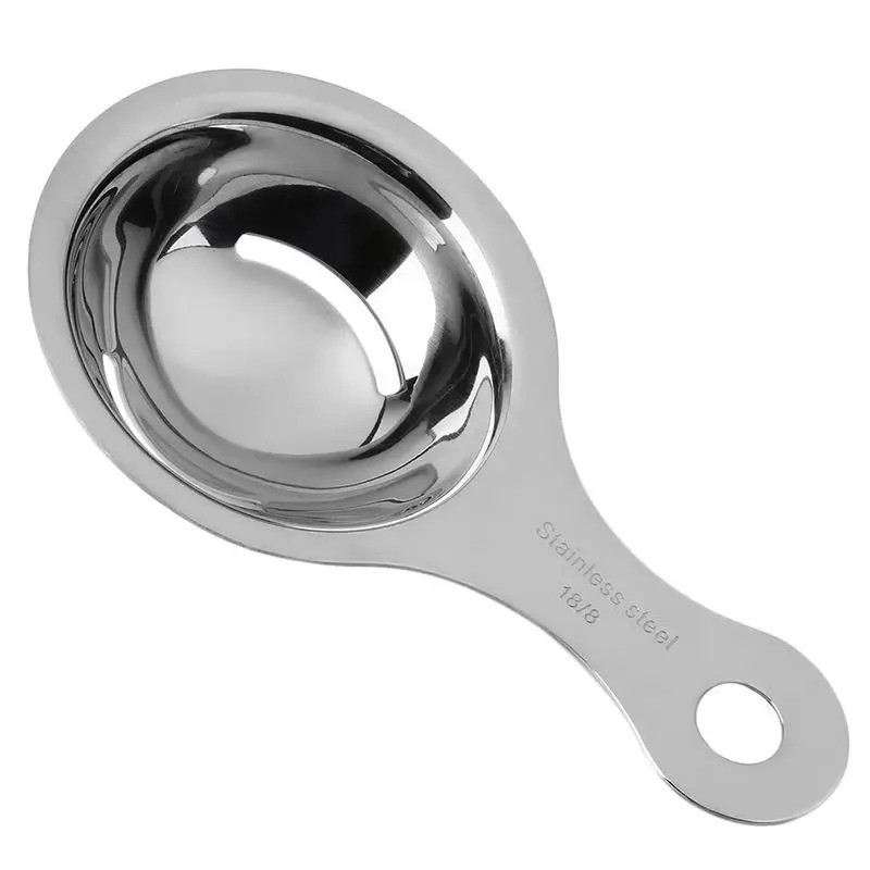 Stainless Steel Egg Separator Yolk White Divider Filter Kitchen Baking Tool