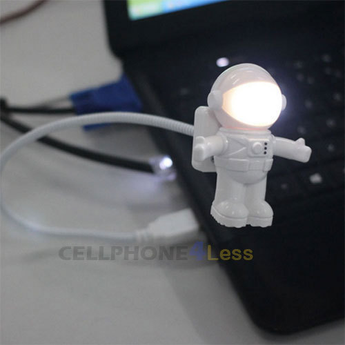 Astronaut USB Powered LED Night Light Lamp For PC Notebook Laptop