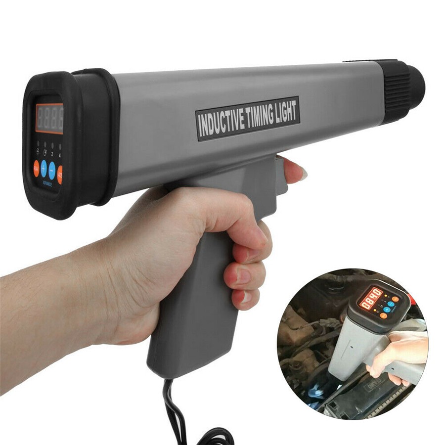 Car Digital Inductive Timing Light Automotive Engine Ignition Tester Tool