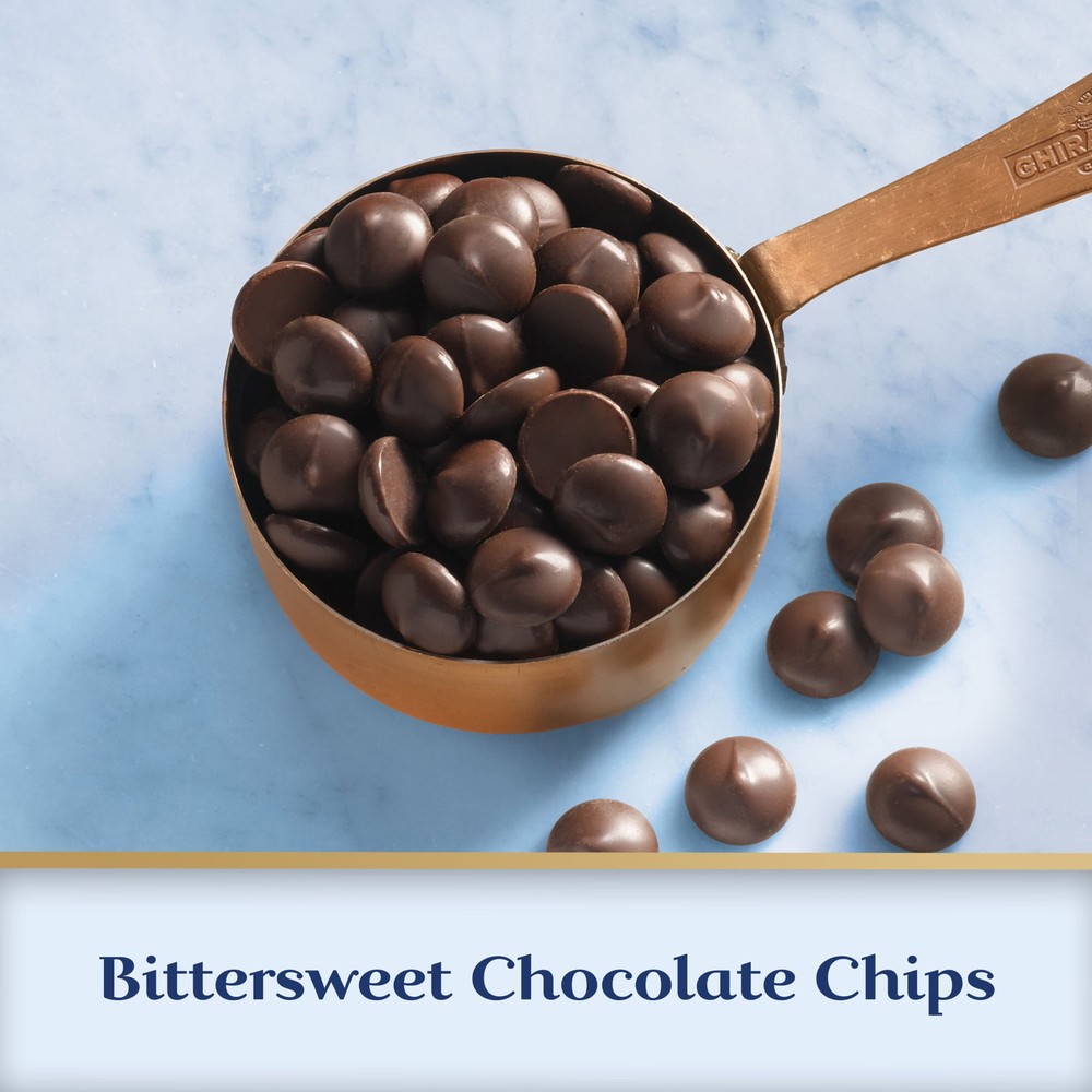 60% Cocoa Bittersweet Chocolate Premium Baking Chips, 20 oz Bag