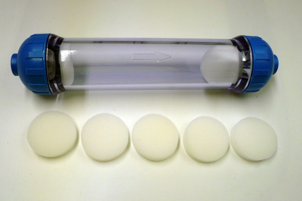50 piece inline pads for Refillable Inline Water Filter Cartridge RO system