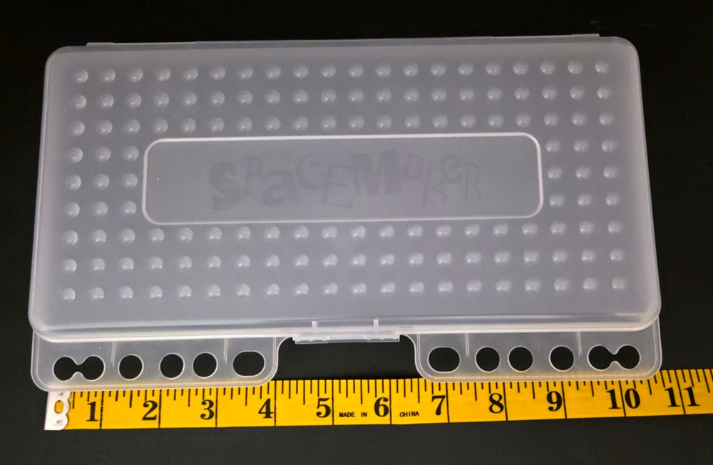 Space Maker Ring Binder White Pencil Box