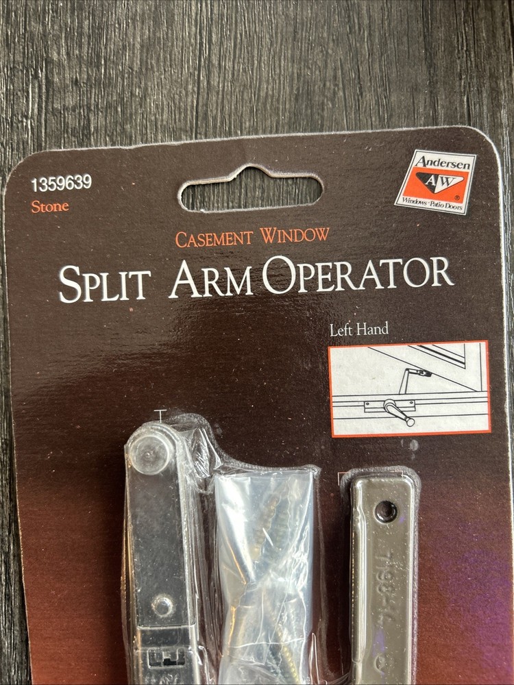 ANDERSEN Split Arm Operator Left STONE 1982-1995 NIP