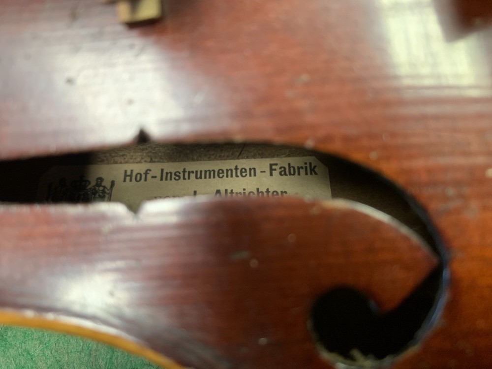 J. Altrichter Violin 1899