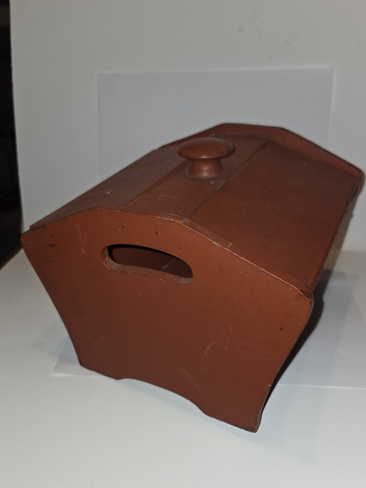 Vintage Wood Sewing Box