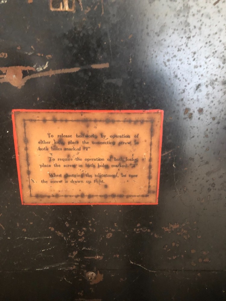 1930 National Safe & Lock Company Safe