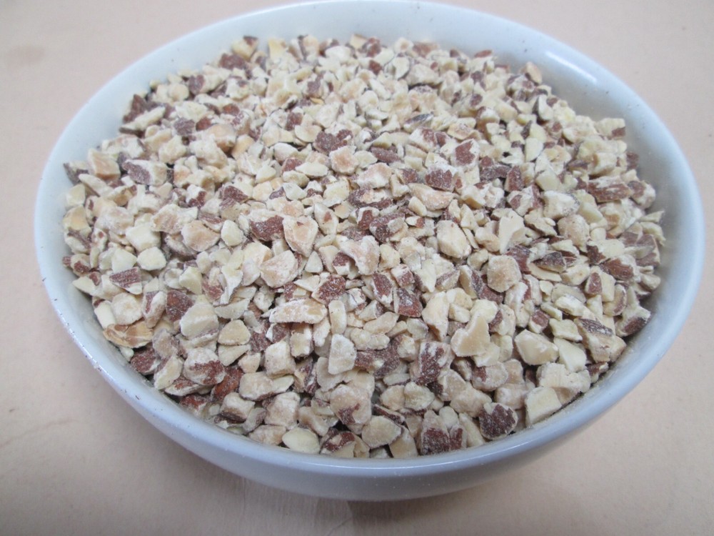 Roasted & Chopped ( Diced ) Almonds, 5 lbs / bag-greenbulk