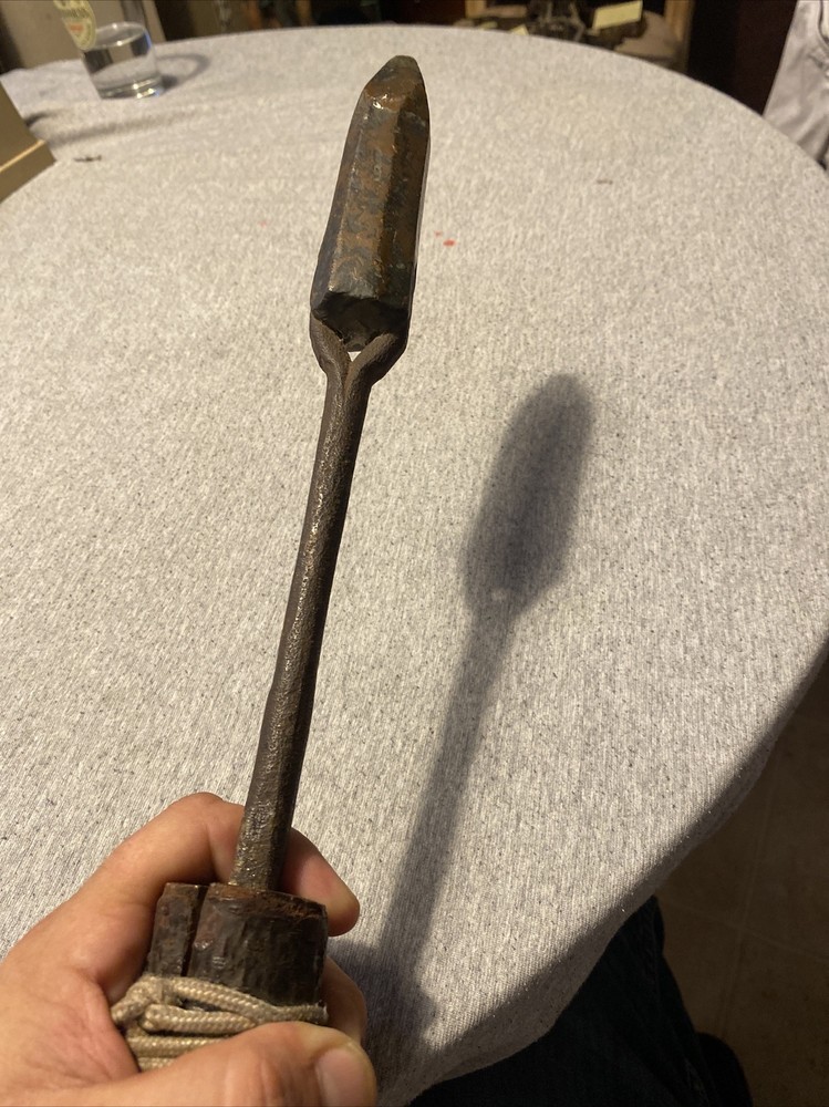 Antique #5 Solid Copper Soldering Iron