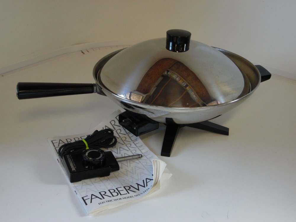 Farberware Replacement Model B2000 Electric Wok with manual