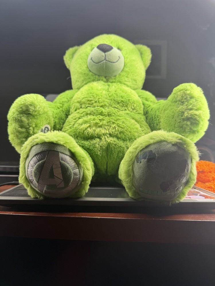 Build A Bear Incredible Hulk Plush / Marvel Avengers 17"