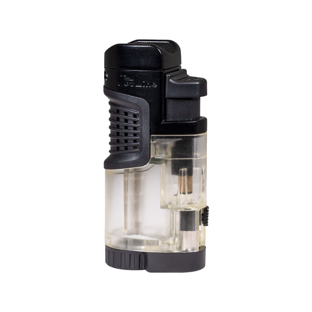 Jetline Fatboy Triple Flame (Clear) Cigar Lighter