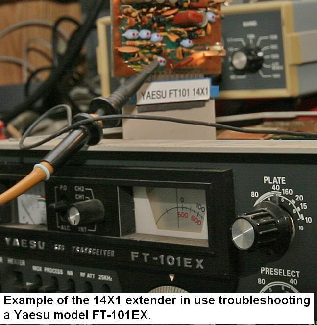 Yaesu FT-101 Extender Board Set Riser IN KIT FORM
