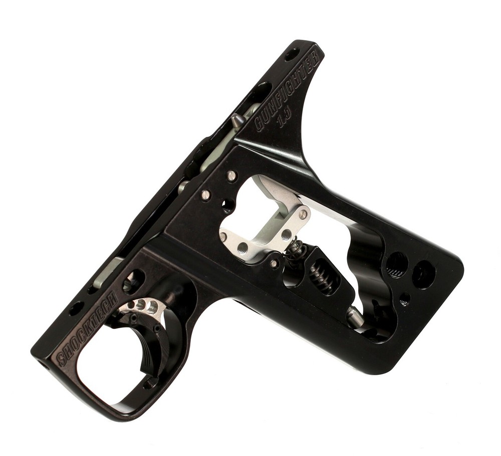 SHOCKTECH GUNFIGHTER 1.5 AUTOCOCKER FRAME BLACK PAINTBALL
