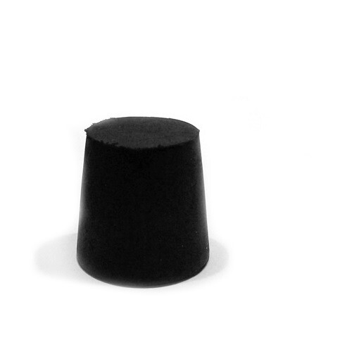 Rubber Stoppers, Size 3, Solid, Karter Scientific 216N1 (Pack 33)