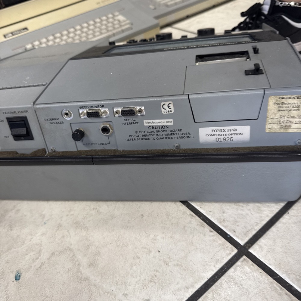 Frye Electronics Fonix FP40 Hearing Aid Analyzer