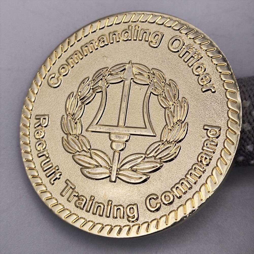 Great Lakes Illinois Recruit Training Command Challenge Coin